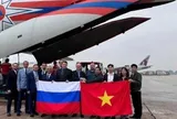Máy bay Nga chuyển 30 tấn hàng hóa hỗ trợ Việt Nam sau thiên tai