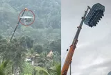Ấn Độ: Bữa tối trên cao gặp sự cố, 5 người bị treo lơ lửng suốt 2 tiếng
