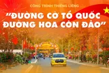 Sáng nay, khánh thành công trình “Đường cờ Tổ quốc - Đường hoa Côn Đảo”