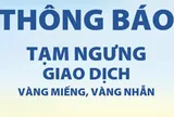 Công ty vàng, bạc có động thái lạ khi giá vàng, bạc lao dốc