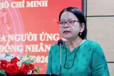 Bà Võ Thị Trung Trinh cam kết thúc đẩy chuyển đổi số để phục vụ người dân tốt hơn