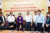 Nhiều địa phương đã đạt tỉ lệ trên 90% cử tri hoàn thành việc bỏ phiếu bầu cử