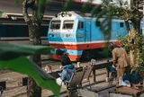 Quán cà phê 'đường tàu' trong sân ga Huế gây sốt