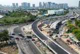 Cầu vượt N3 tại nút giao lớn nhất TPHCM trước giờ thông xe