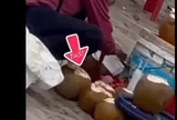 Xác minh clip người phụ nữ gom nước dừa khách uống thừa để bán lại ở bãi biển Thịnh Long