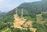Sạt lở nham nhở, mái kè bỏ dở tại cột điện thuộc dự án 500kV Lào Cai - Vĩnh Yên