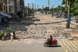 Hơn 3.300 tỉ mở rộng đường Tam Trinh: Mặt bằng đã có nhưng thi công cầm chừng?