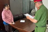 Thi hành lệnh bắt tạm giam Đinh Thị Hạnh SN 1980