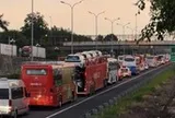 Kẹt xe nhiều đoạn trên cao tốc TP.HCM - Long Thành - Dầu Giây, CSGT hướng dẫn đi quốc lộ 1