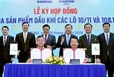 Ký loạt hợp đồng dầu khí tại các lô, mỏ Sư Tử Trắng cung ứng khí cho Đông Nam Bộ