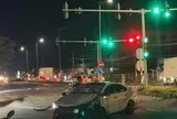Ô tô tông xe máy dừng đèn đỏ, đôi nam nữ tử vong