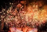 Bức tranh lửa và Tây Du Ký được vẽ bằng pháo hoa trên bầu trời Đà Nẵng