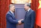 Tổng Bí thư, Chủ tịch nước Tô Lâm tiếp Quyền Bộ trưởng Hải quân Mỹ Hùng Cao