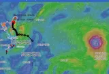 Bão số 1 chính thức suy yếu, siêu bão Bavi xuất hiện ngoài khơi