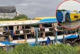 Vụ lật xe khách 4 người tử vong ở Hà Nội: Đang đi du lịch nhưng quyết định về sớm thì hàng xóm có tang