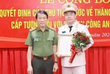 Giám đốc Công an Lai Châu được thăng cấp bậc hàm Thiếu tướng