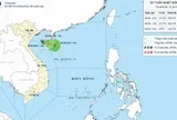 Áp thấp nhiệt đới giật cấp 8 trên Vịnh Bắc Bộ, nhiều vùng biển sóng cao đến 4m