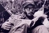 Những hình ảnh quý từ Cuba, Chủ tịch Fidel Castro chặt mía, đọc sách giữa núi rừng