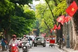 Phố phường Thủ đô rợp bóng cờ hoa, hướng về Đại lễ Quốc khánh 2-9