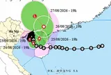 Bão số 4 Narra bắt đầu ngoặt ra ngoài, miền Bắc khi nào giảm mưa lớn?