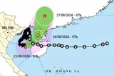 Bão số 4 Narra đang di chuyển ra phía ngoài, tiếp tục xoay hướng