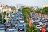 Chưa hết nghỉ lễ 2/9, cửa ngõ Hà Nội đã tắc cứng, ô tô xếp hàng dài trên cao tốc