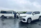Ô tô Lexus đột ngột dừng giữa cao tốc Pháp Vân - Cầu Giẽ, 2 xe khác đâm dồn toa