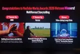 Long Châu giành giải Top 3 “Best of Vietnam” tại YouTube Works Awards Vietnam 2026