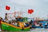 Ngư dân Cần Giờ đưa rước Nghinh Ông, cầu mùa biển bội thu
