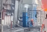 Cháy lớn tại công ty sản xuất gỗ sát khu dân cư ở Đồng Nai