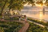 Hà Nội đang làm 'cầu cạn check-in' bên Hồ Hoàn Kiếm
