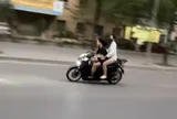 Hai cô gái đi SH lạng lách ở Hà Nội bị phạt hơn 36 triệu đồng