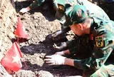 Một tuần sau lễ truy điệu, tìm thêm 69 hài cốt liệt sĩ ở công viên Lê Thị Riêng