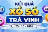XSTV 23/10 - Kết quả xổ số Trà Vinh ngày 23 tháng 10