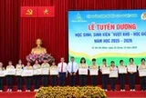 VRG tuyên dương 228 học sinh, sinh viên là con em người lao động