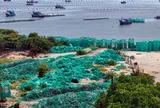 Rác thải bủa vây bãi biển ở vịnh Cam Ranh