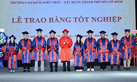 Trường Cao đẳng Kiến trúc - Xây dựng TP.HCM: Doanh nghiệp tiếp sức học bổng, đồng hành đào tạo nhân lực