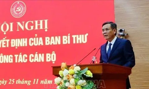 Công bố quyết định của Ban Bí thư về công tác cán bộ