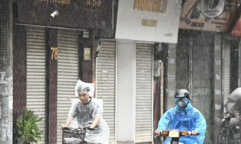 Chiều tối nay, miền Bắc chuyển mưa dông