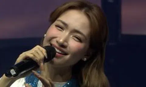 Hòa Minzy hát ca khúc Biển hát chiều nay trong chương trình 'Lời thề giữ biển'