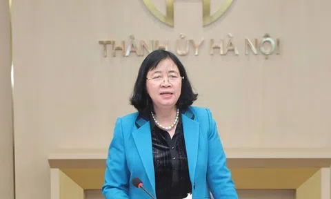 Bà Bùi Thị Minh Hoài làm Trưởng Tiểu ban Nhân sự Đại hội Đảng bộ thành phố Hà Nội