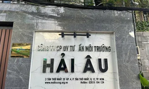 Công ty CP dịch vụ tư vấn môi trường Hải Âu ở TP HCM bị công an khám xét
