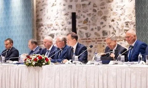Hình ảnh bên trong cuộc đàm phán trực tiếp Nga - Ukraine