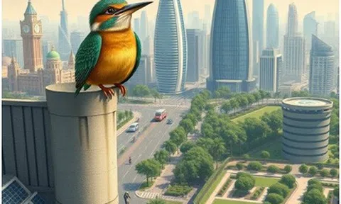 Chuyện ba thành phố “xanh, tốt, an toàn”: Cuộc phiêu lưu sinh thái của chim bói cá