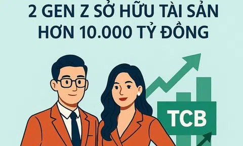 Lần đầu tiên trong lịch sử TTCK Việt Nam, có 2 gen Z sở hữu khối tài sản 10.000 tỷ, sắp vào top 10 người giàu nhất