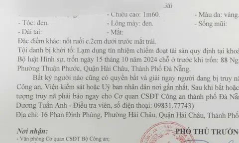 Truy nã Hà Văn Thuận
