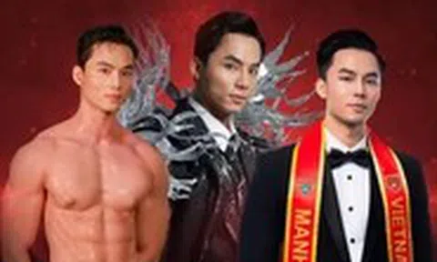Vũ Linh diễn trang phục biển ấn tượng nhất tại Manhunt International