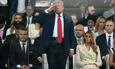 Lễ duyệt binh mang nhiều thông điệp của Tổng thống Mỹ Donald Trump