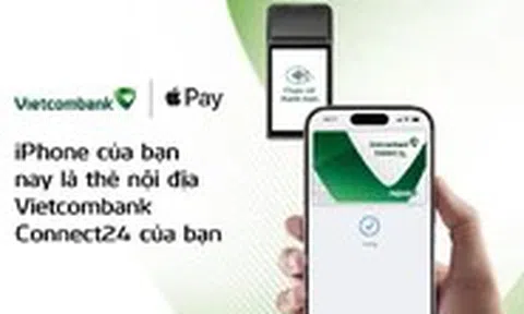 Giới thiệu Apple Pay đến chủ thẻ nội địa Vietcombank Connect24