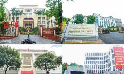 Diện mạo mới của các trụ sở phường, xã ở Hà Nội sau sáp nhập